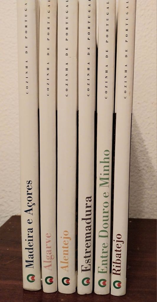 Coleção de 6 livros Cozinha de Portugal  Circulo de Leitores
