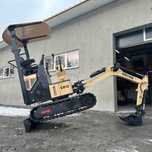 Minikoparka Meyer EX12 - silnik YANMAR, pompa PARKER jak JCB CAT