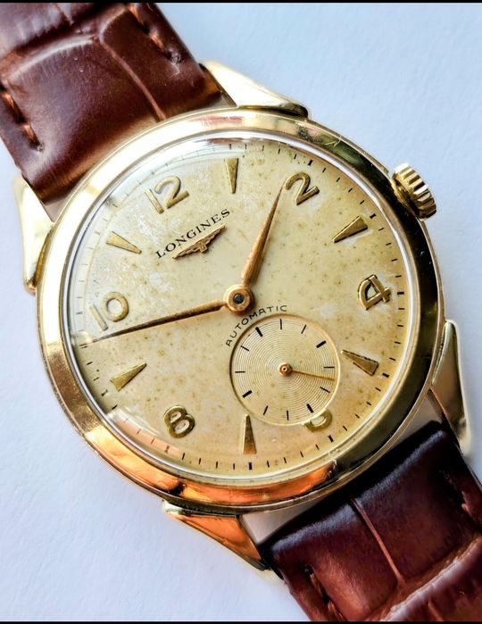 Oryginalny szwajcarski zegarek Longines z 1952