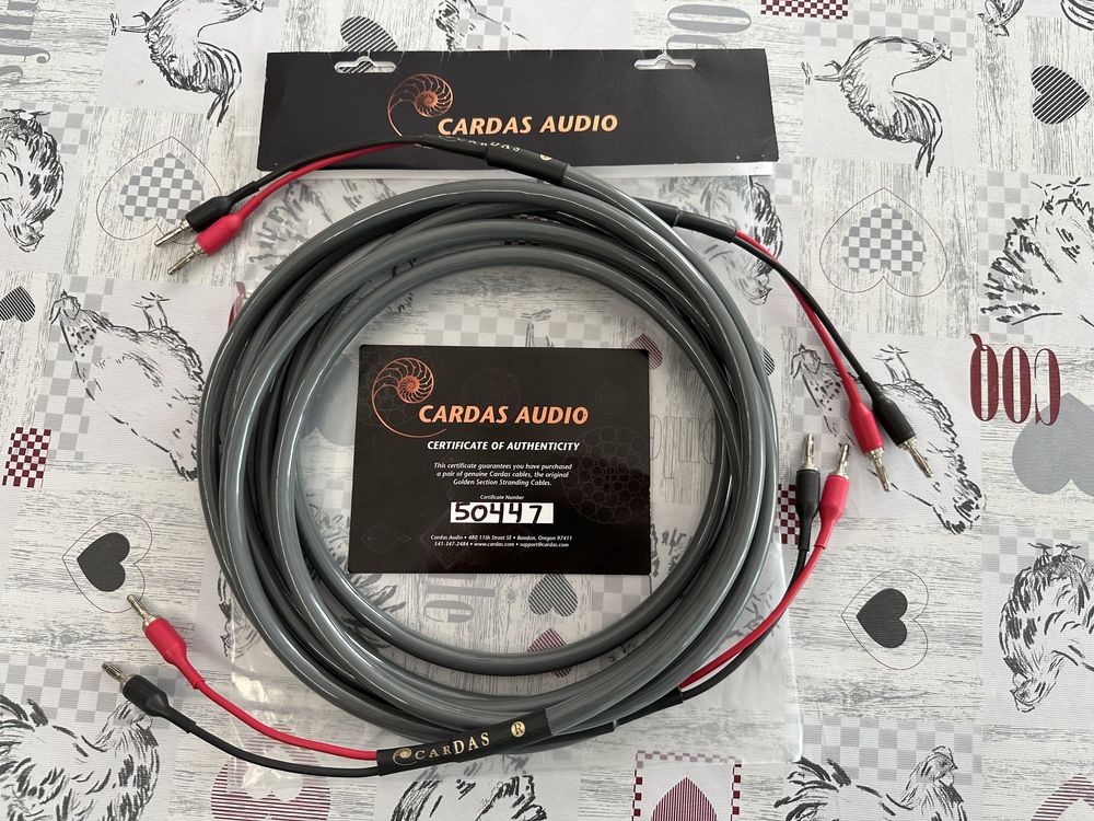 Акустичний кабель Cardas Twinlink 11c, 2x2.5м, з обох кінців банани