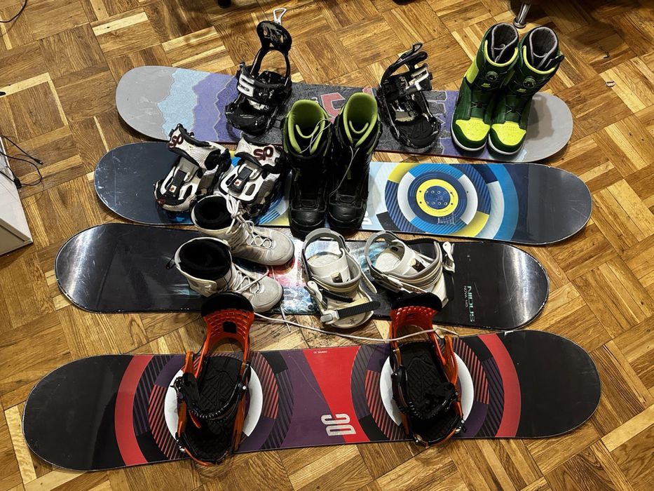 Сноборд  DC tone DC PBJ крепи SP також k2 боти NIKE та FORUM
