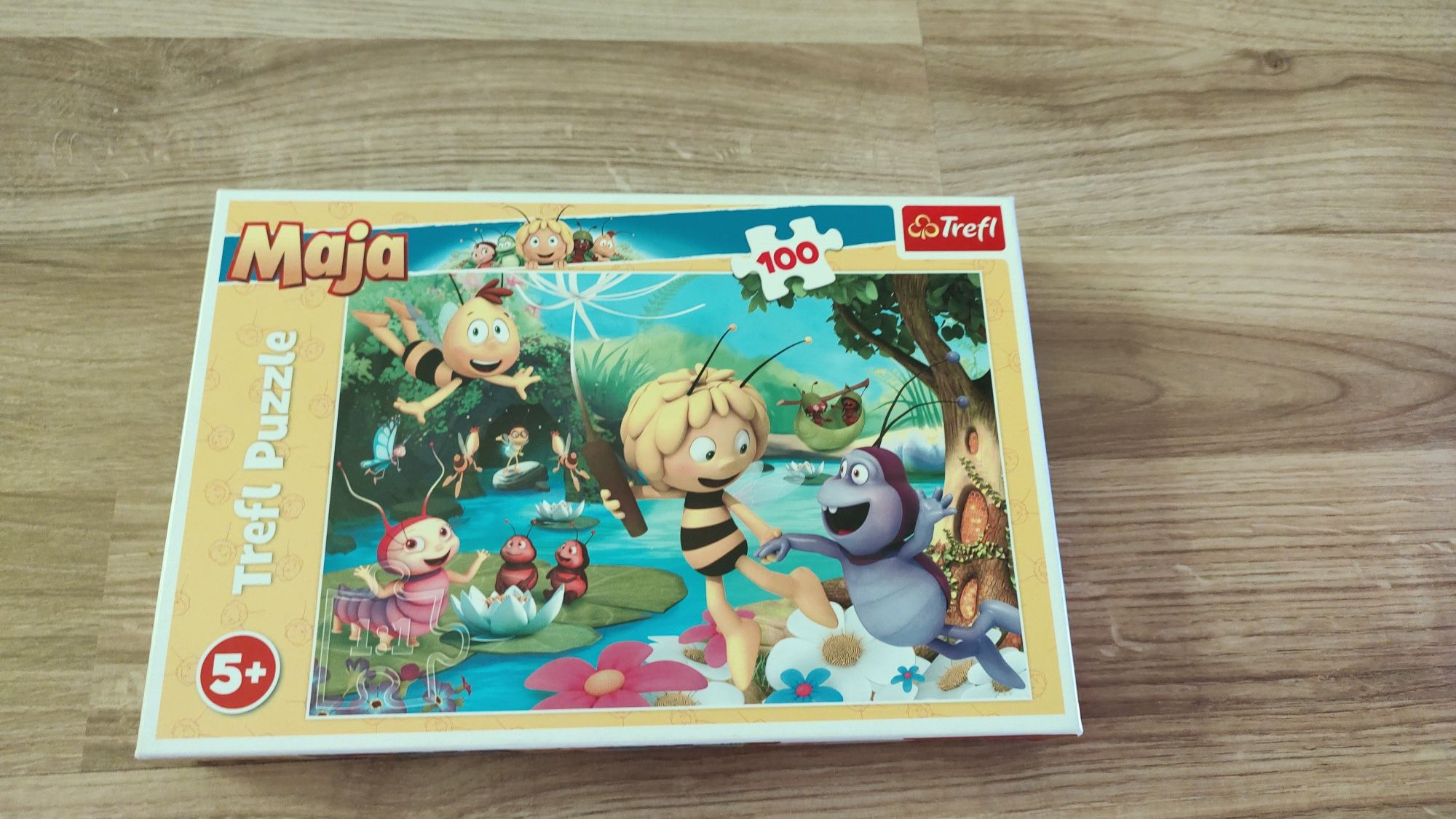 Puzzle pszczółka Maja trefl 100 elementów jak nowe