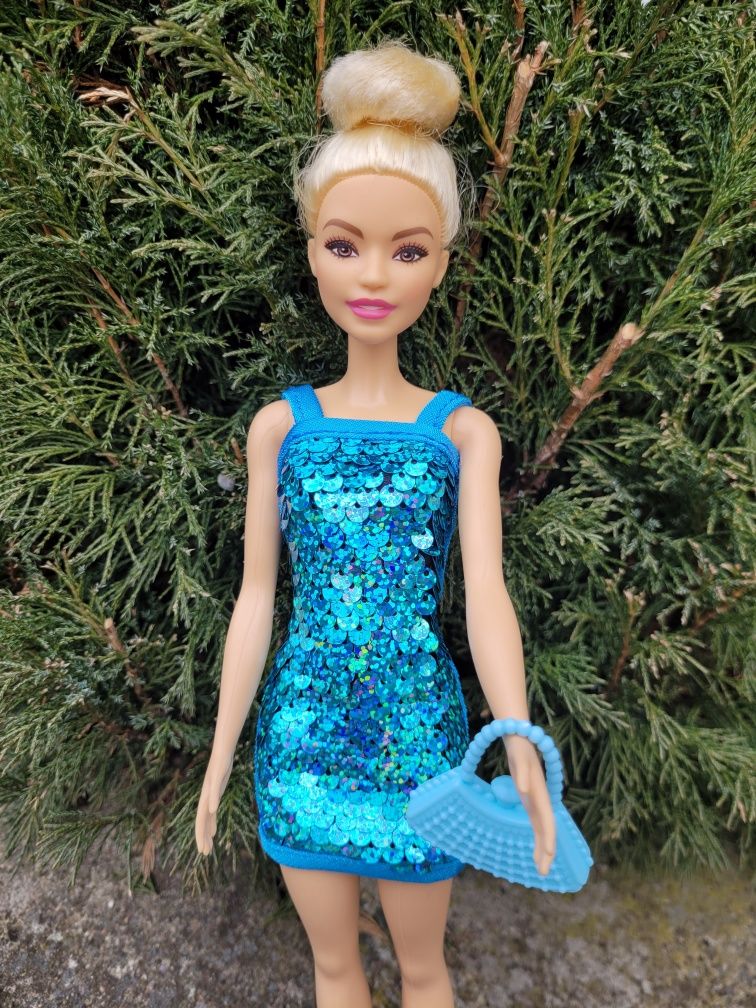 5x sukienka dla barbie, zestaw sukienek mini dla lalki barbie z torebk