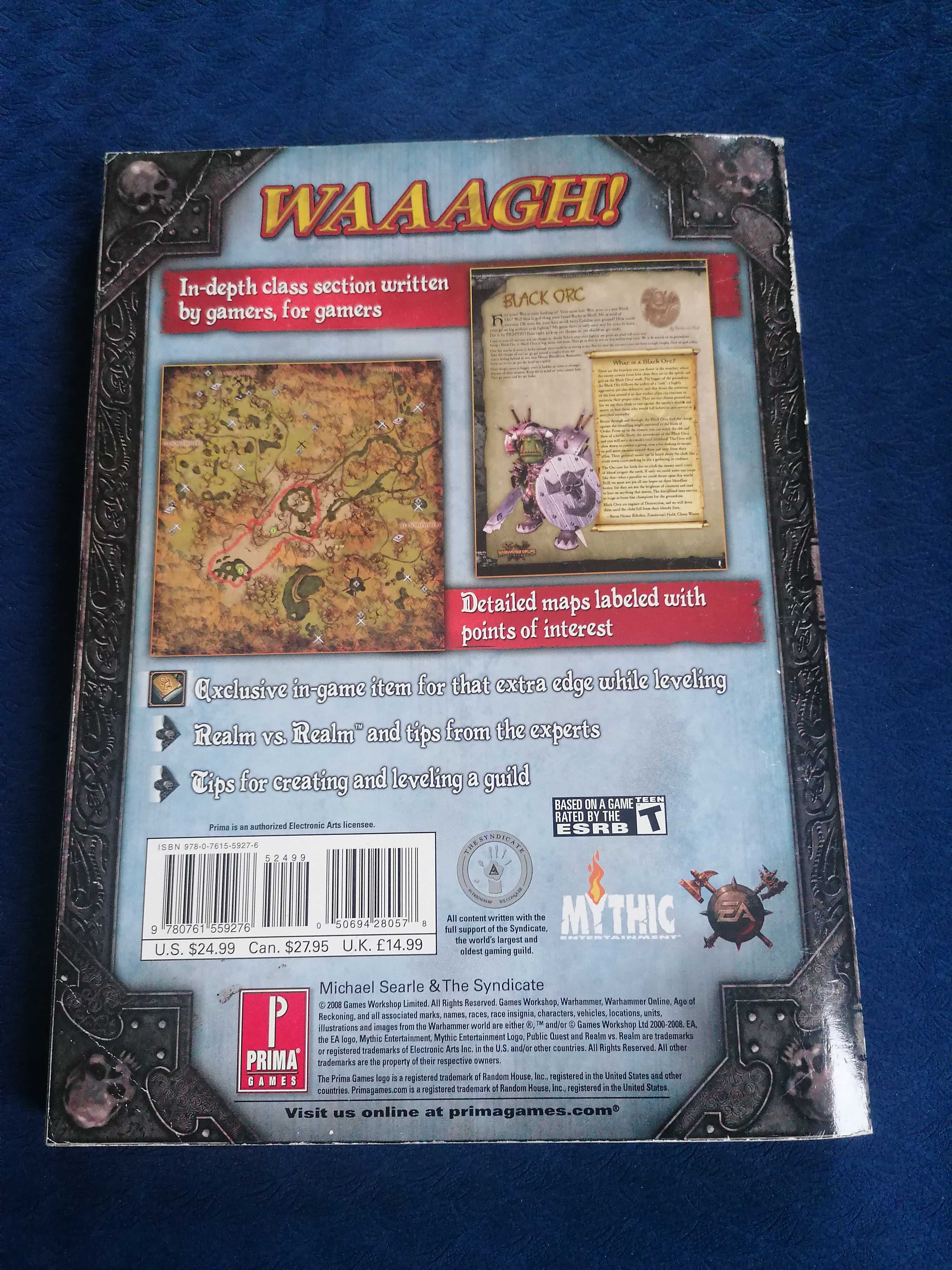 Official Game Guide Warhammer Online Age of Reckoning