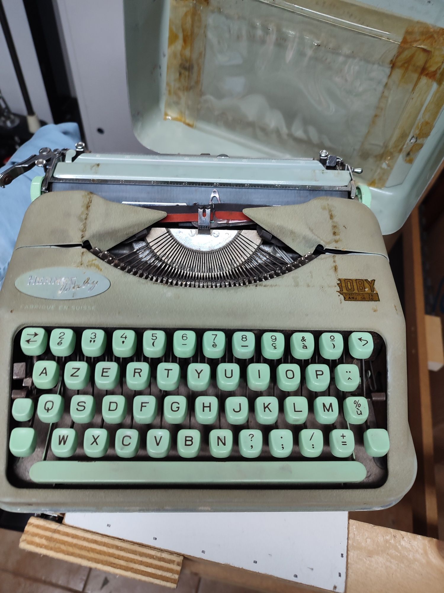 Hermes - Máquina escrever 1958