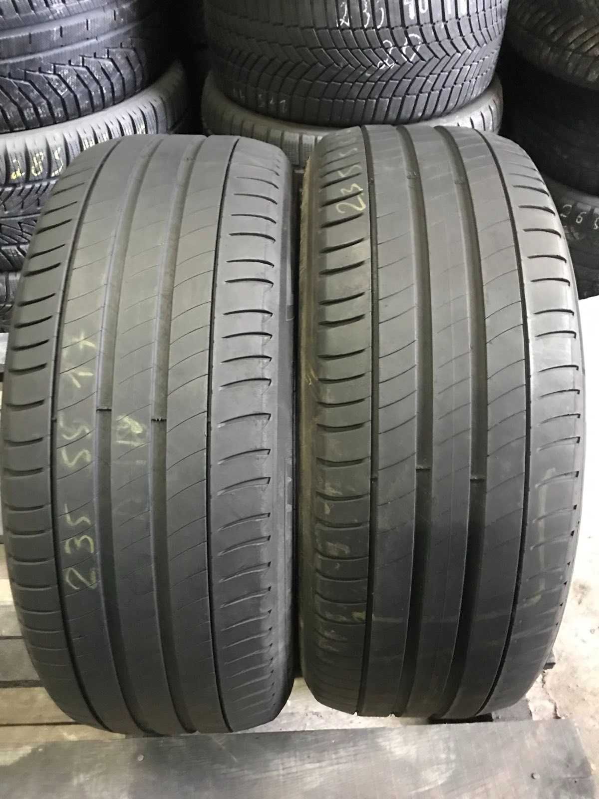 Шини Michelin 235/55r17 Пара літо б/у склад Оригінал