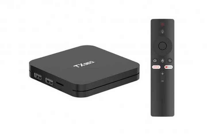 TX96Q Смарт приставка + голосовой пульт/999Каналов/Настройка android10