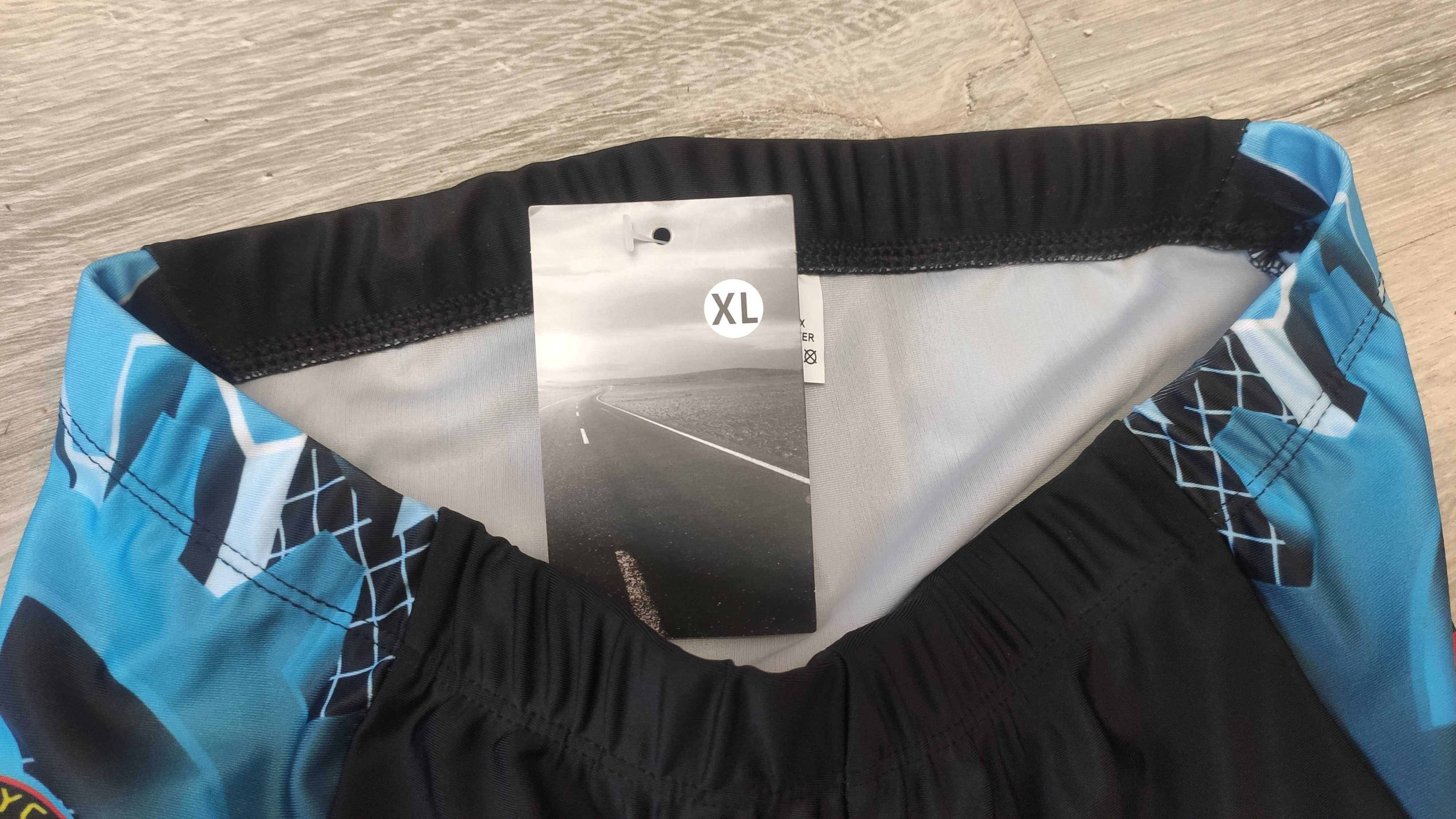 Komplet rowerowy koszulka + spodenki