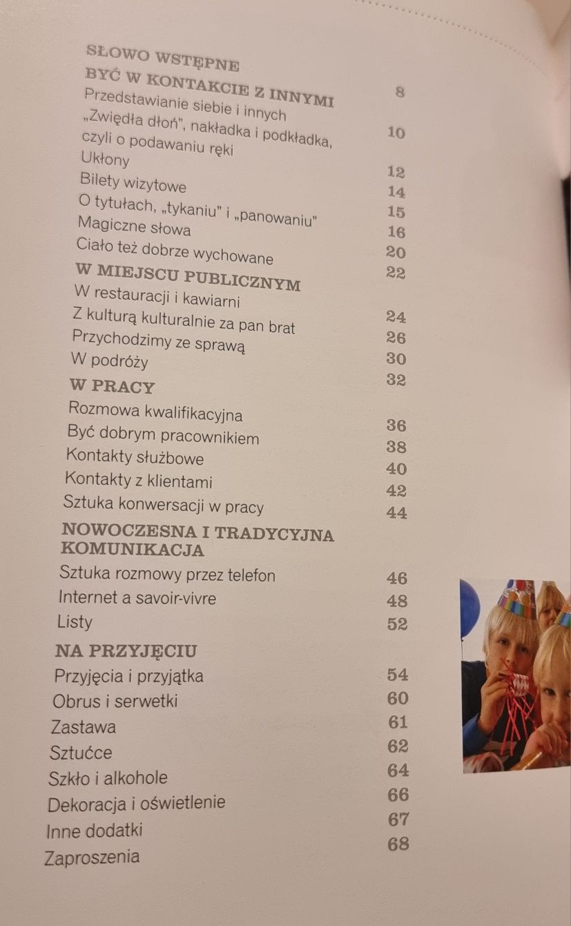 Savoir-vivre na co dzień Bożena Dykiel