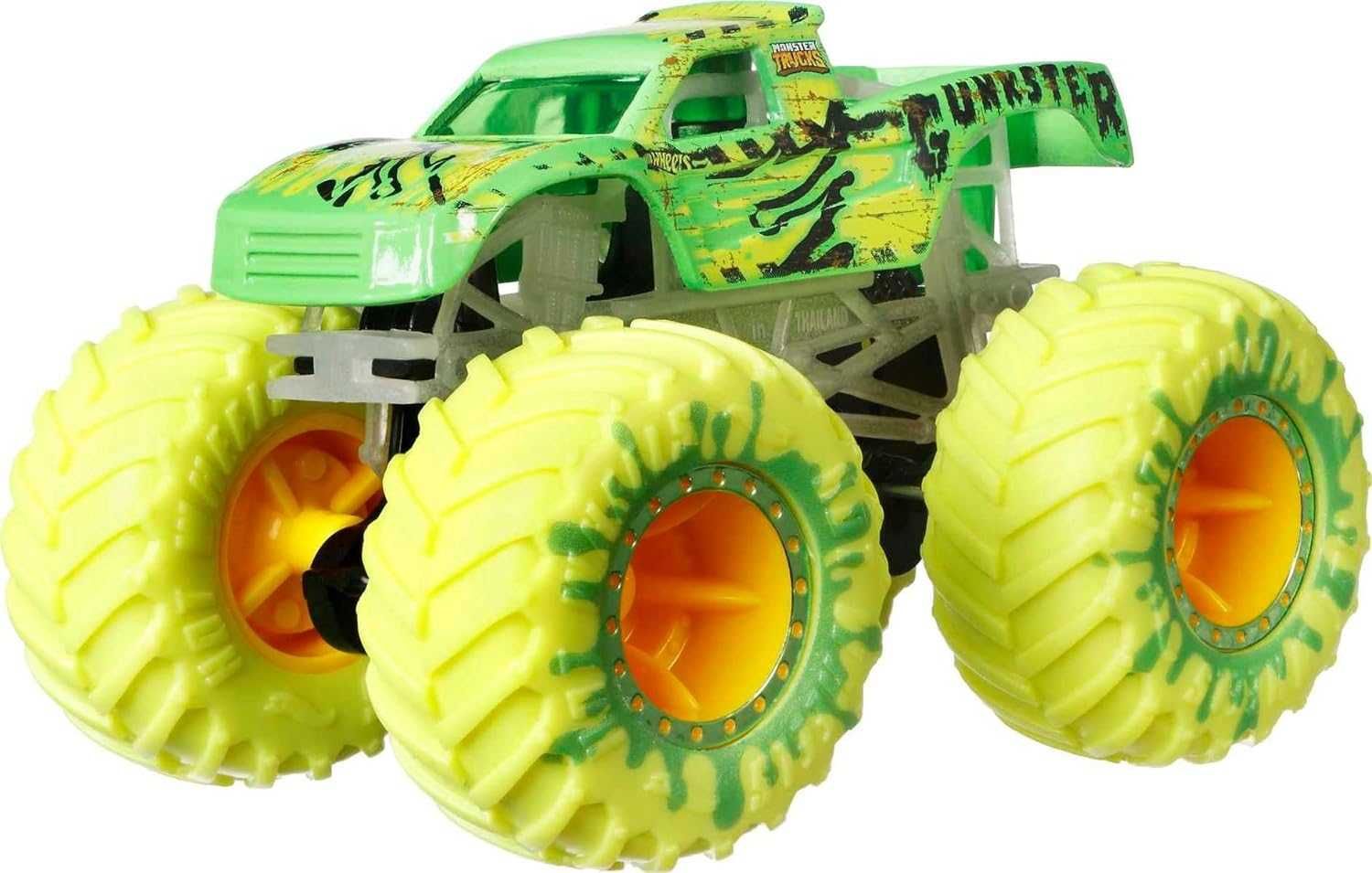 Набір Hot Wheels Monster Trucks Glow in the Dark, світяться в темряві