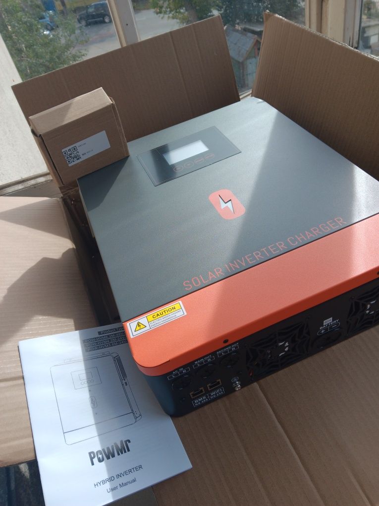 Гібридний інвертор POW-HVM4.2M-24V-N (PowMr) 4.2kW/24V MPPT в наявност
