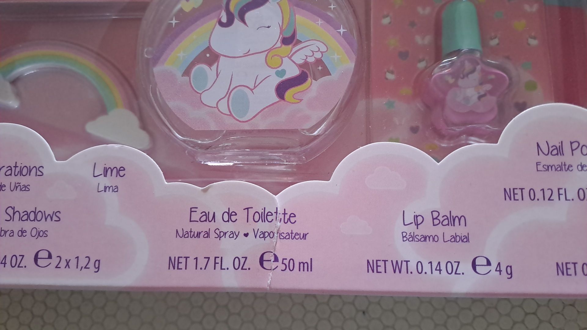 Eau my Unicorn Conjunto 7 Peças (Novo)