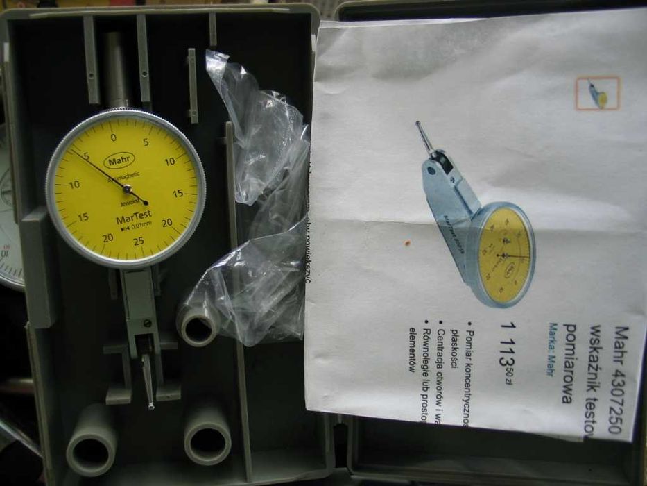 Czujnik zegarowy pomiarowy prod USSR do tokarka frezarka wiertarka