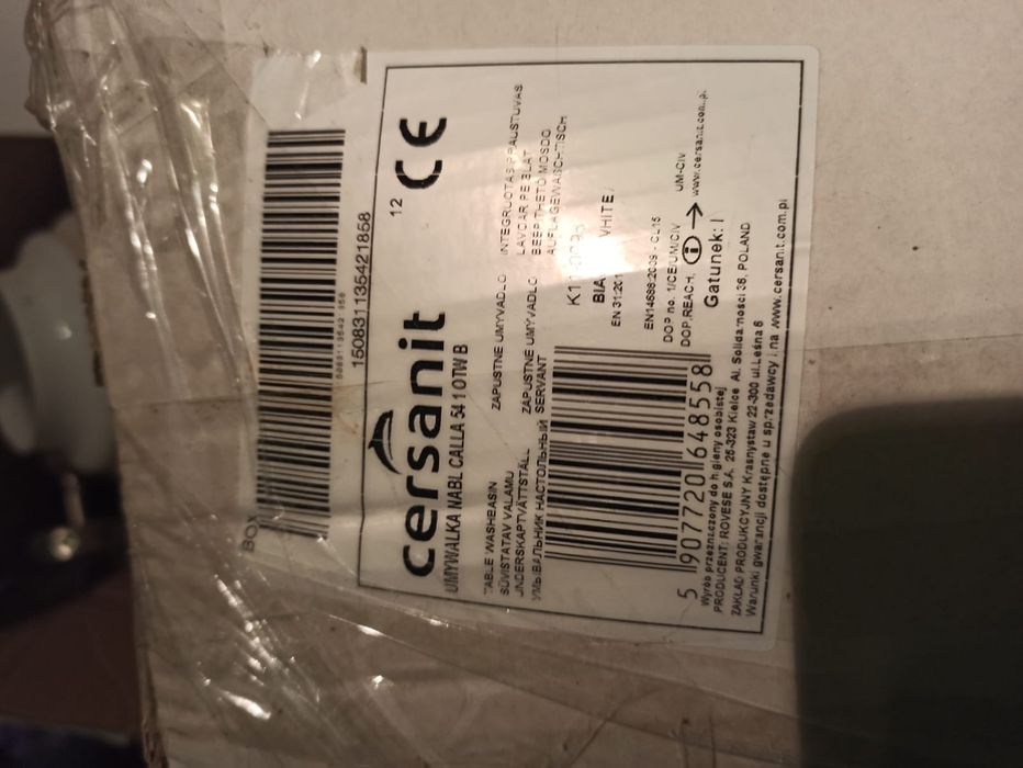 Nowa umywalka Cersanit calla 54