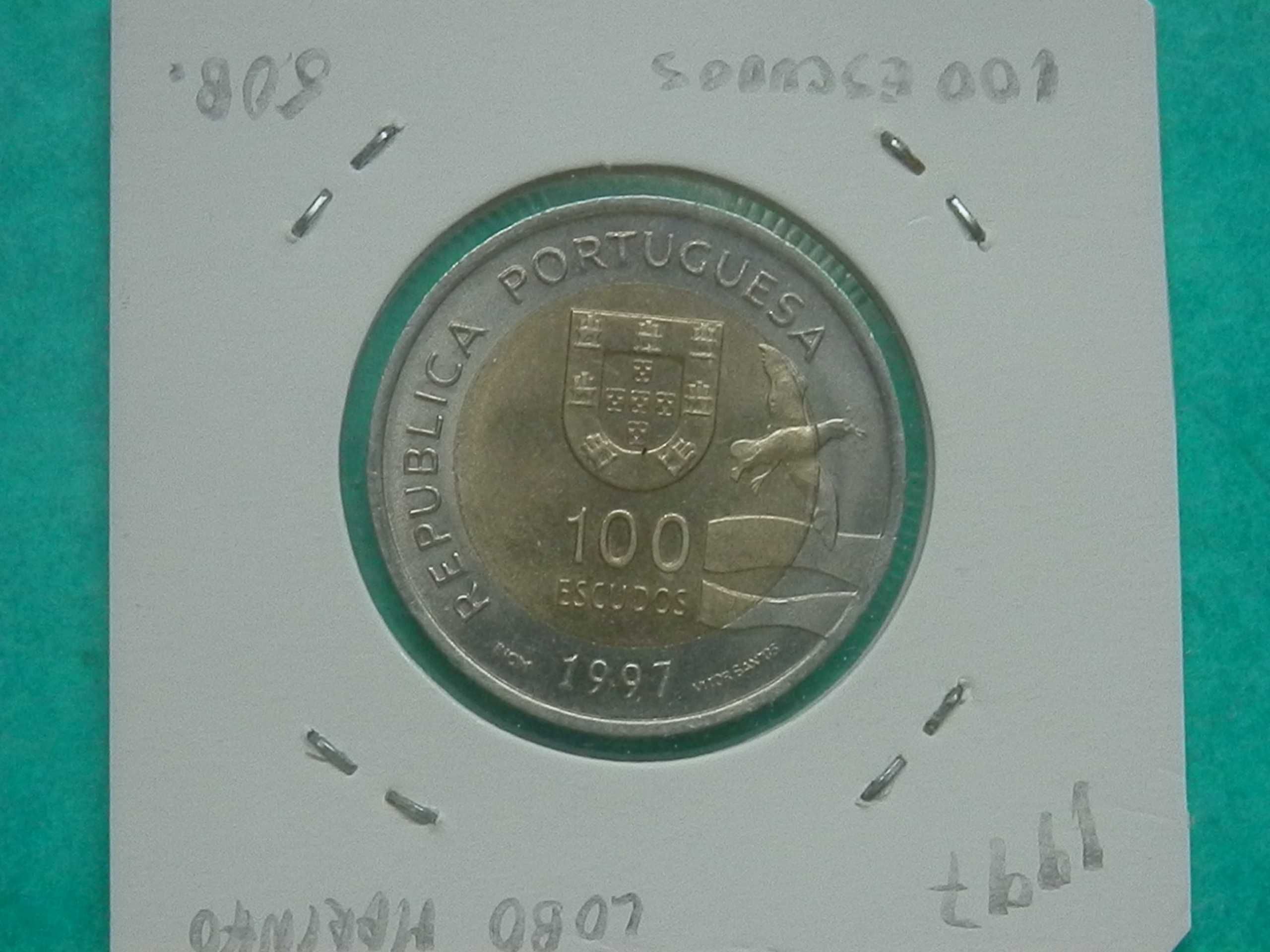 1056 - Comem.: 100 escudos 1997 bimet, Lobo Marinho, por 1,00