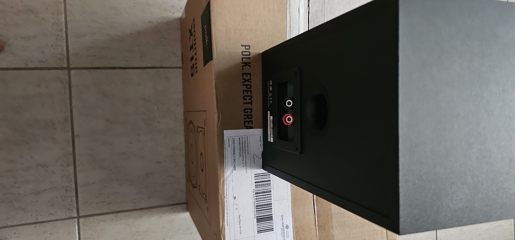 Colunas Polk T15 como novas.