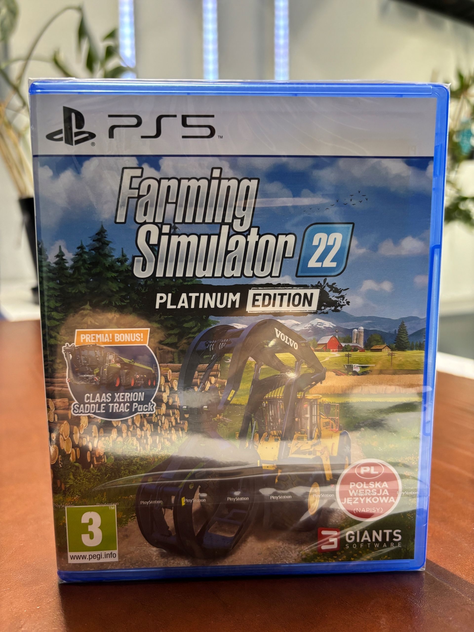 PS5 Nowa Farming Simulator 22 Platinum Edition Po Polsku