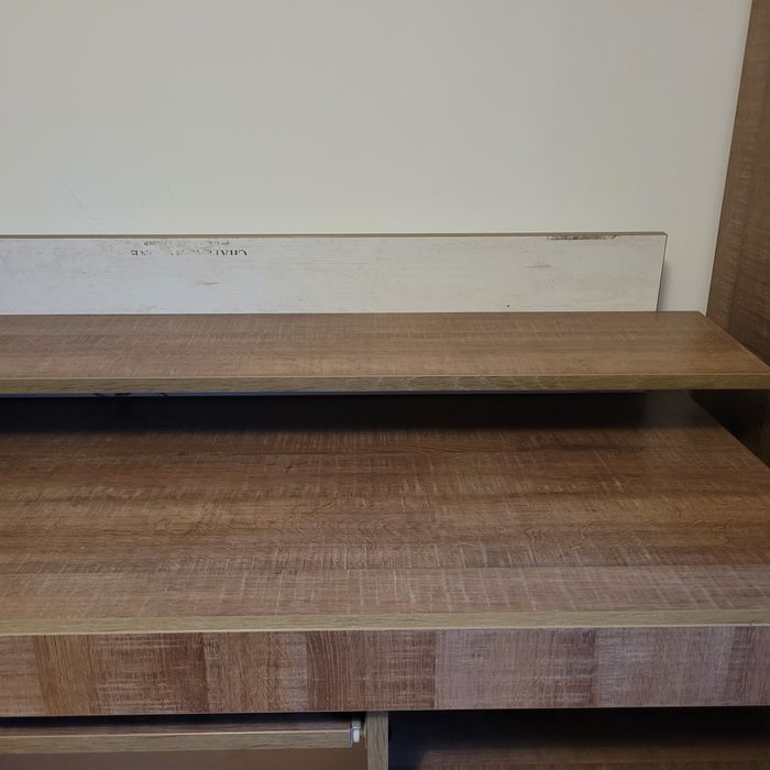 Biurko młodzieżowe + półka | solidne, stan bardzo dobry