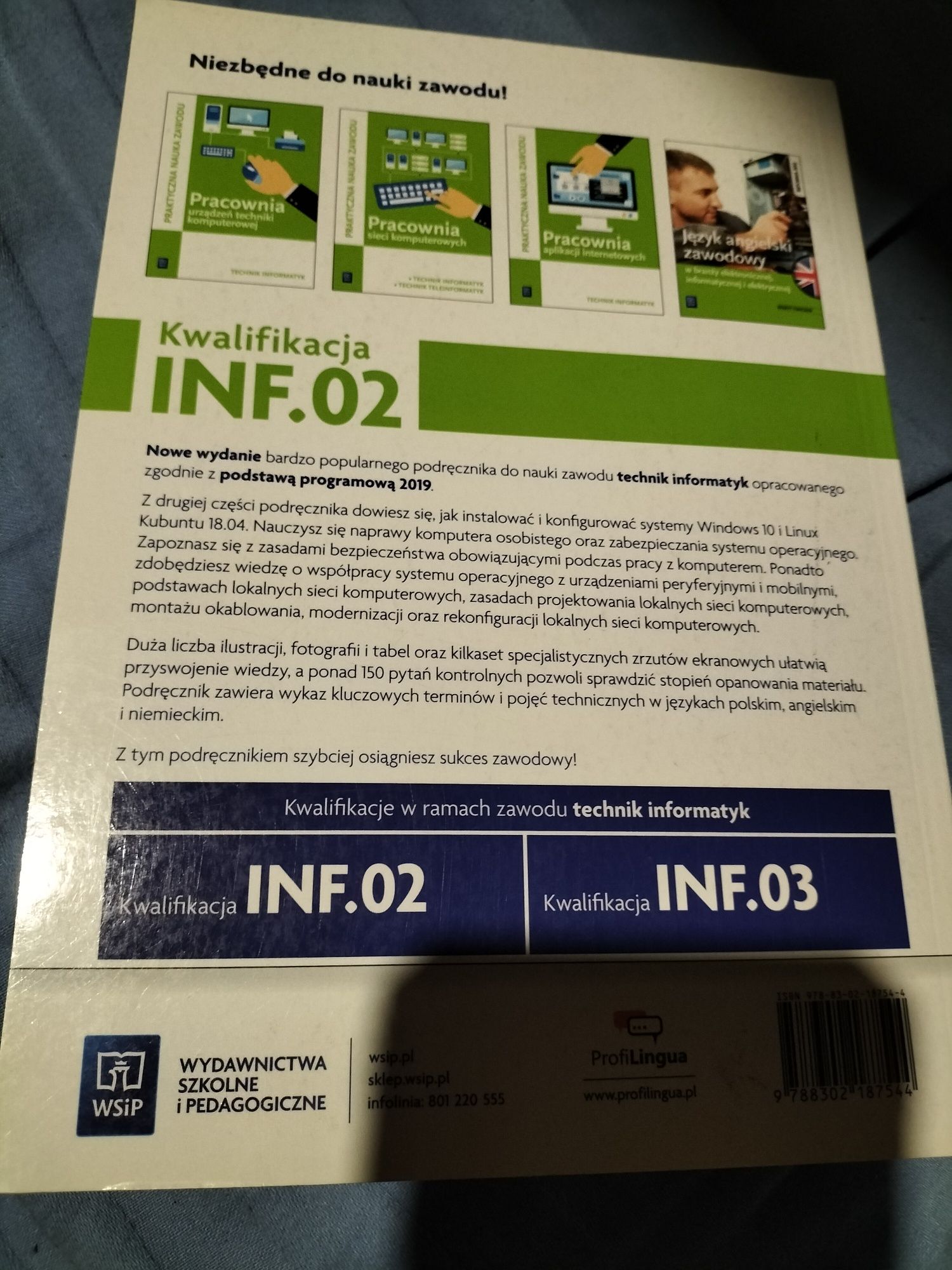 Podręcznik Administracja i eksploatacja INF.02 cześć 2