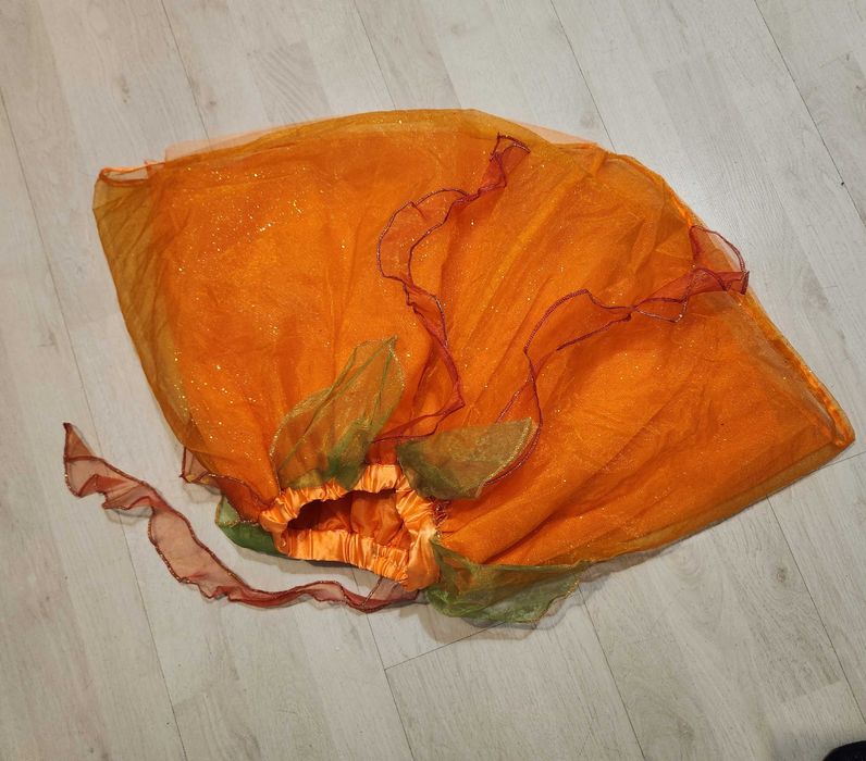 strój dynia marchewka dyni spódnica Halloween tiul 2238