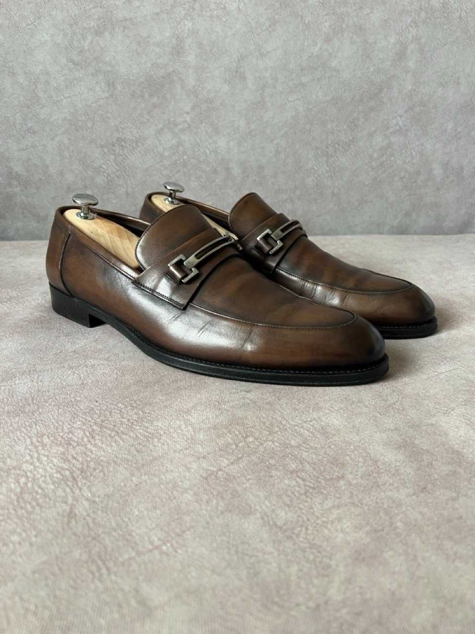 Оригінальні Шкіряні Лофери Ermenegildo Zegna 30см