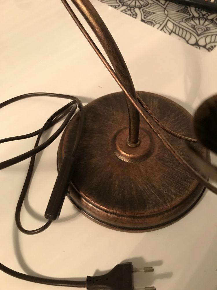Lampka nocna bez klosza nowa plus klawiatura