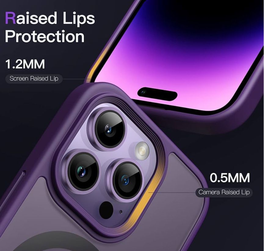 Magnetyczne Etui Case JETech iPhone 14 Pro