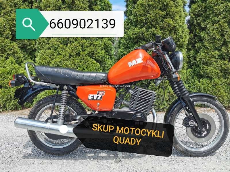 Skup Aut motocykli quadów ciągników Simson motorynka mz wfm zlomu Wsk