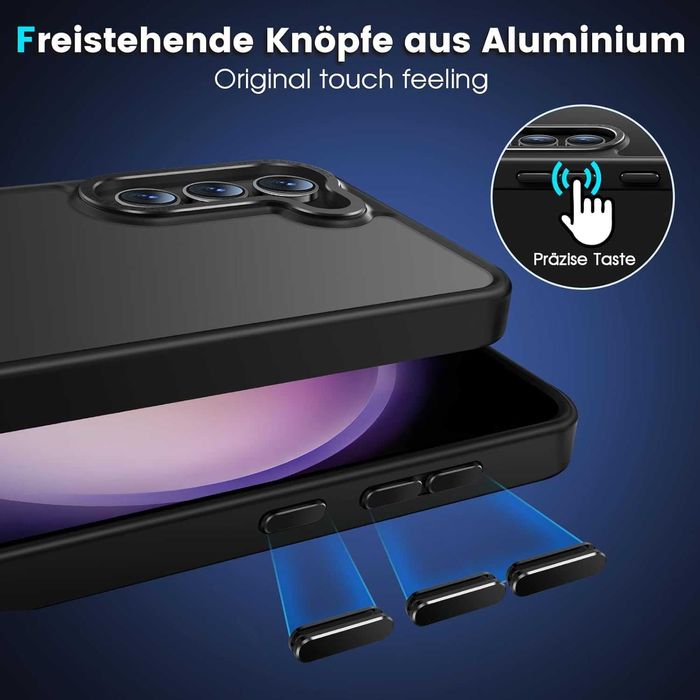 Ulepszone etui plecki do Samsung Galaxy S23 czarne