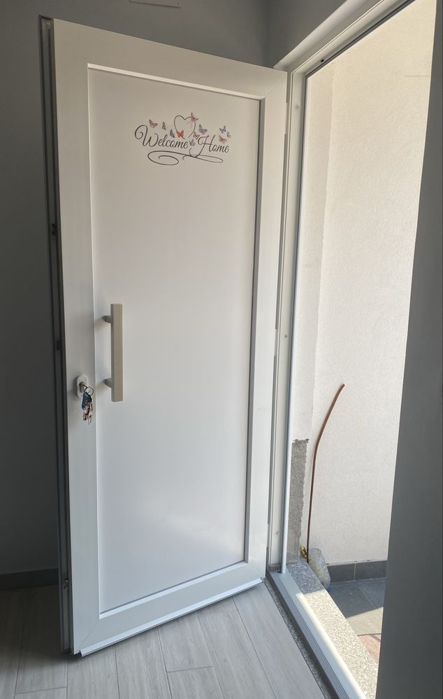 Porta de entrada pvc