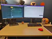 dwa razy monitor HP Z24n, 16:10 1920x1200, IPS