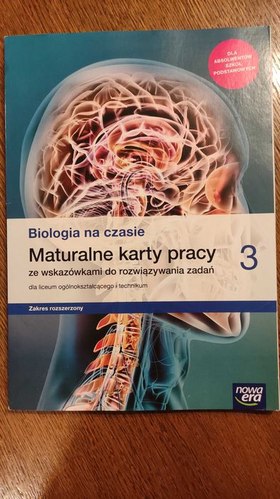 Biologia na czasie 3 Maturalne karty pracy Zakres rozszerzony