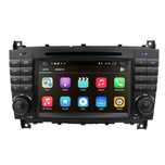 Auto Rádio GPS Mercedes Class C w203 (Android 11) 2004 a 2006