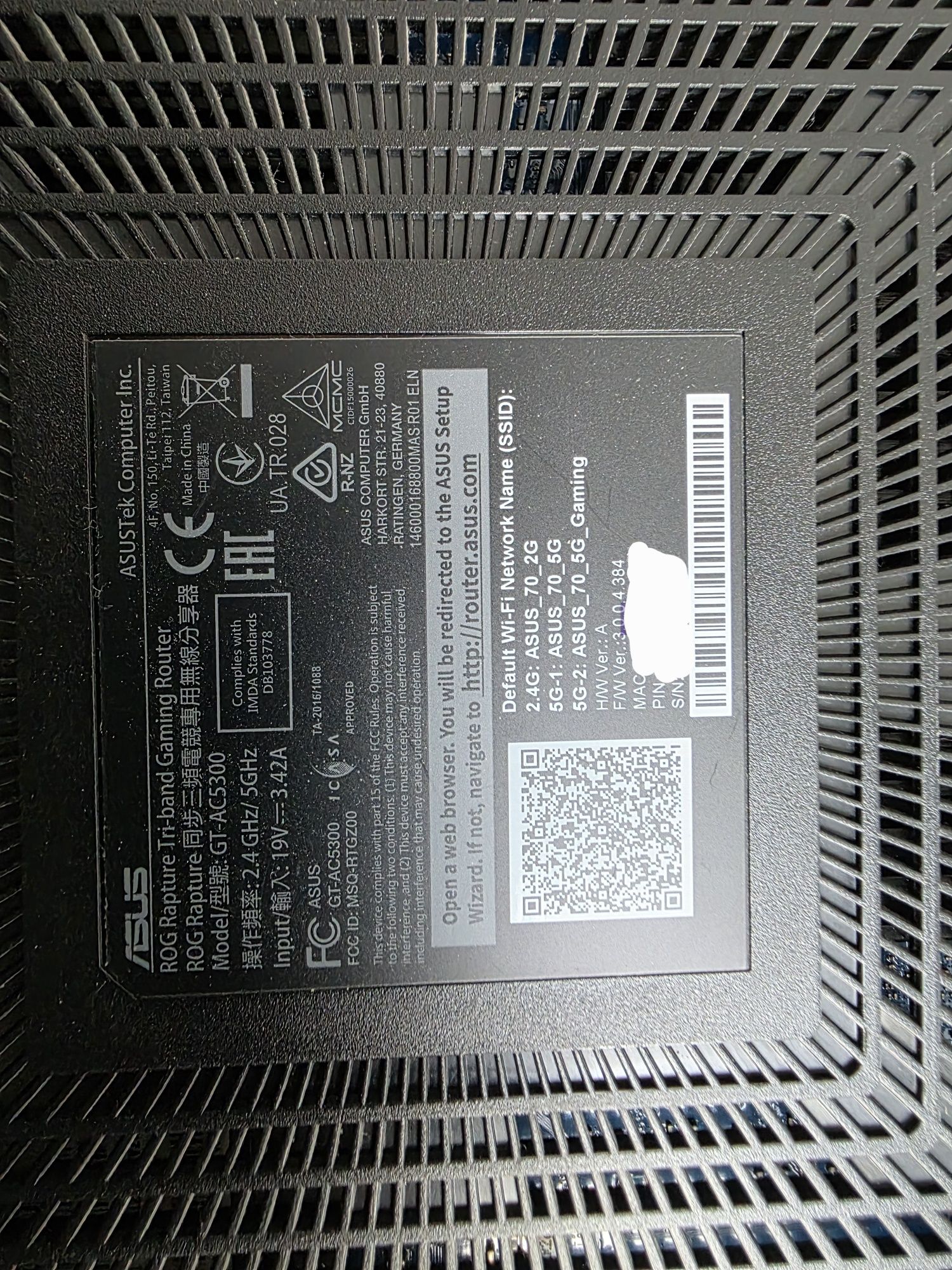 Asus GT RT A 5300 / 2,4Ghz/5Ghz - Dual Band Gaming