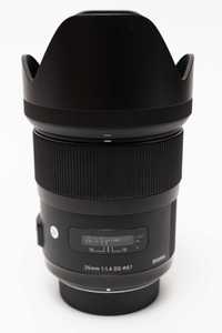 Obiektyw Sigma Art 35mm F1.4 DG HSM Nikon + filtr UV Hoya