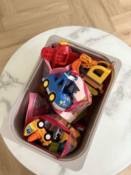 Mega duza paka klockow Lego Duplo XXL 5 zestawow