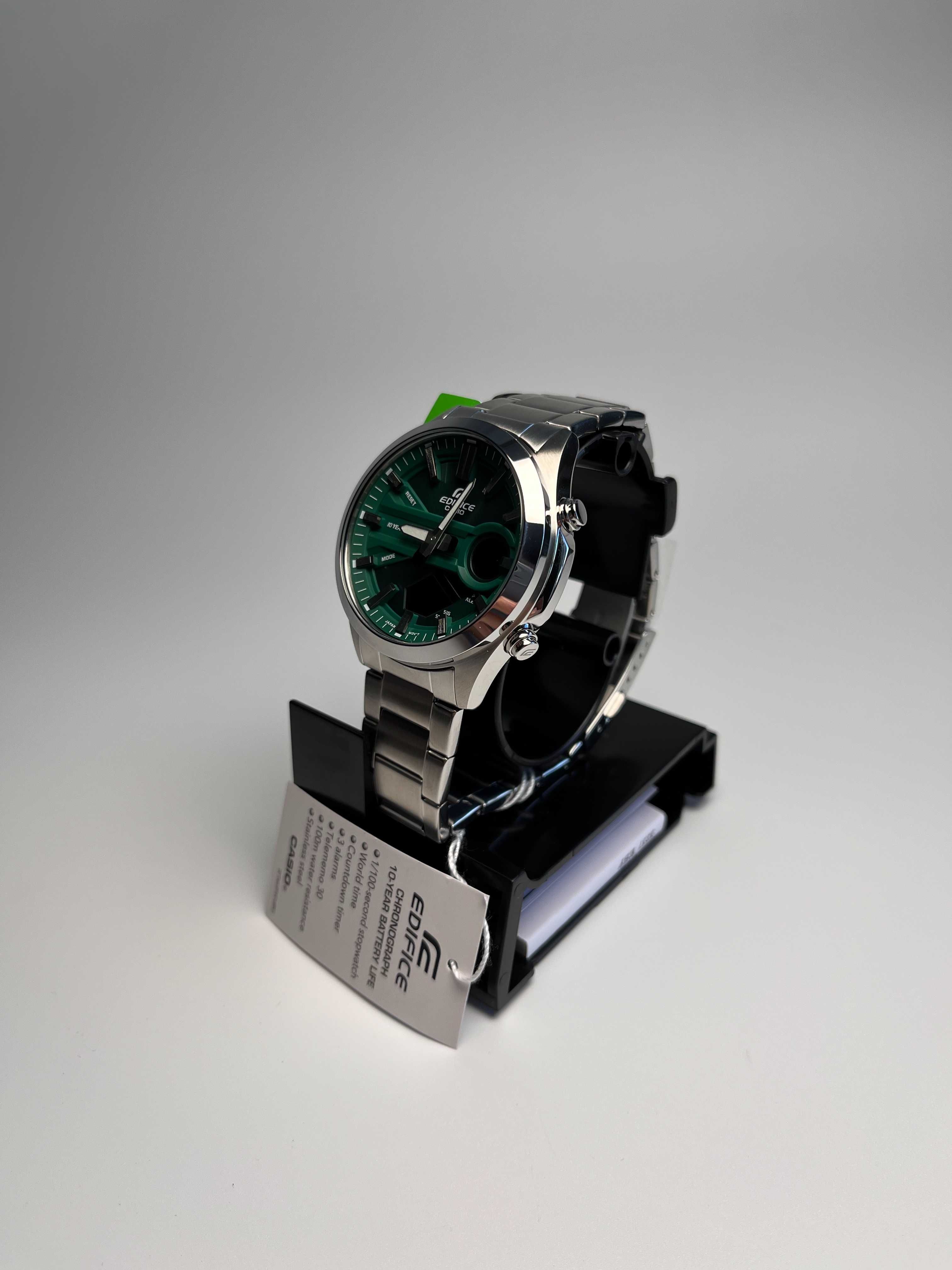 Годинник чоловічий Casio EFV-C120D-3ADF, касіо едіфайс Ø49.5мм