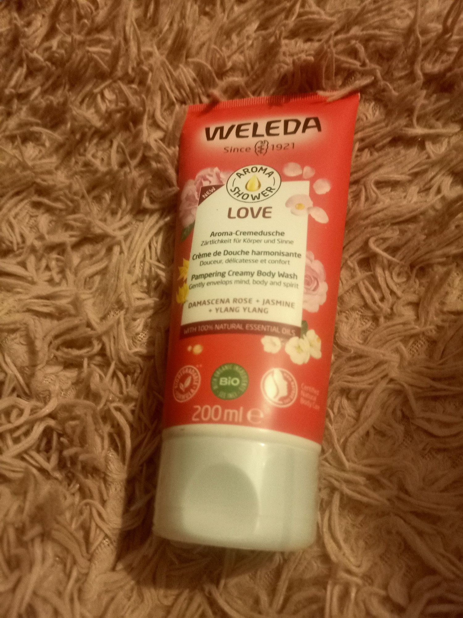 Weleda Aroma Love kremowy żel pod prysznic