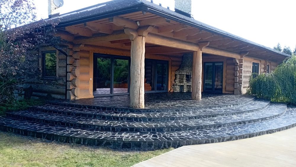 Usługi kamieniarskie ogrodzenia, murki, schody, elewacje z kamienia