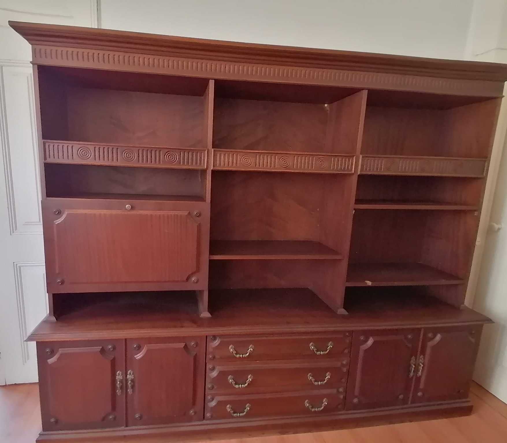 DOU A QUEM FOR LEVANTAR - Movél Sala com portas e gavetas