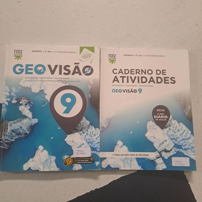 Fichas de Geografia 9 ano  GEOVISÃO