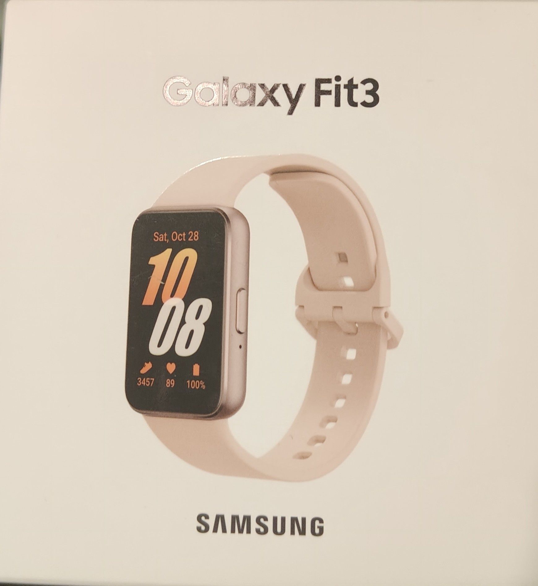 Smartband Samsung Galaxy Fit3 różowy
