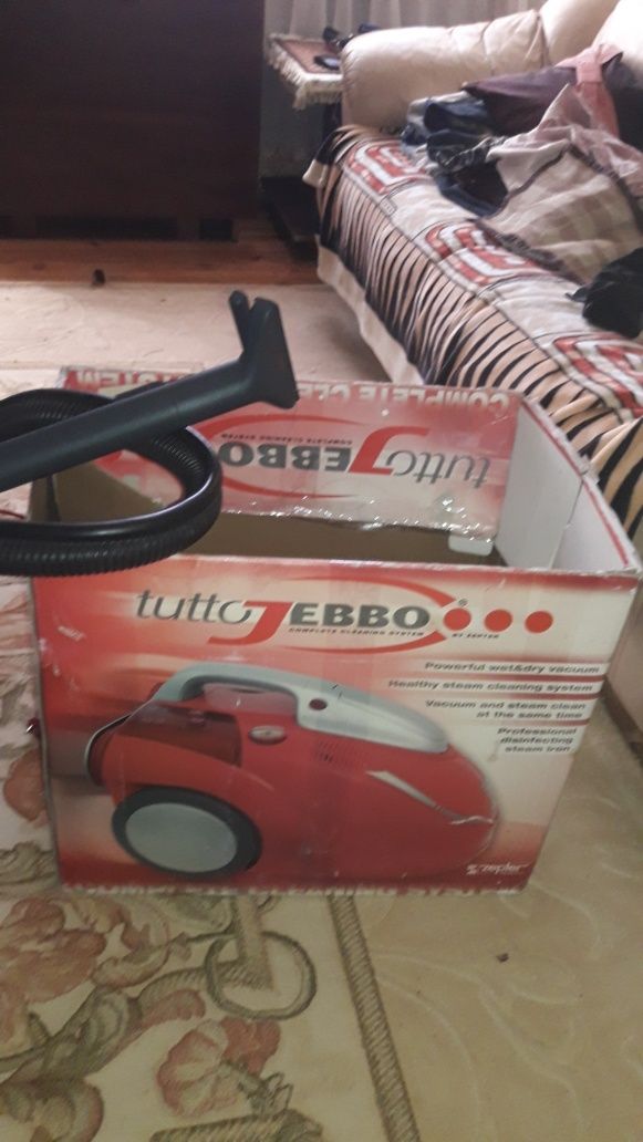 Продам моющий пылесос с парогенератором Zepter tutto jebbo