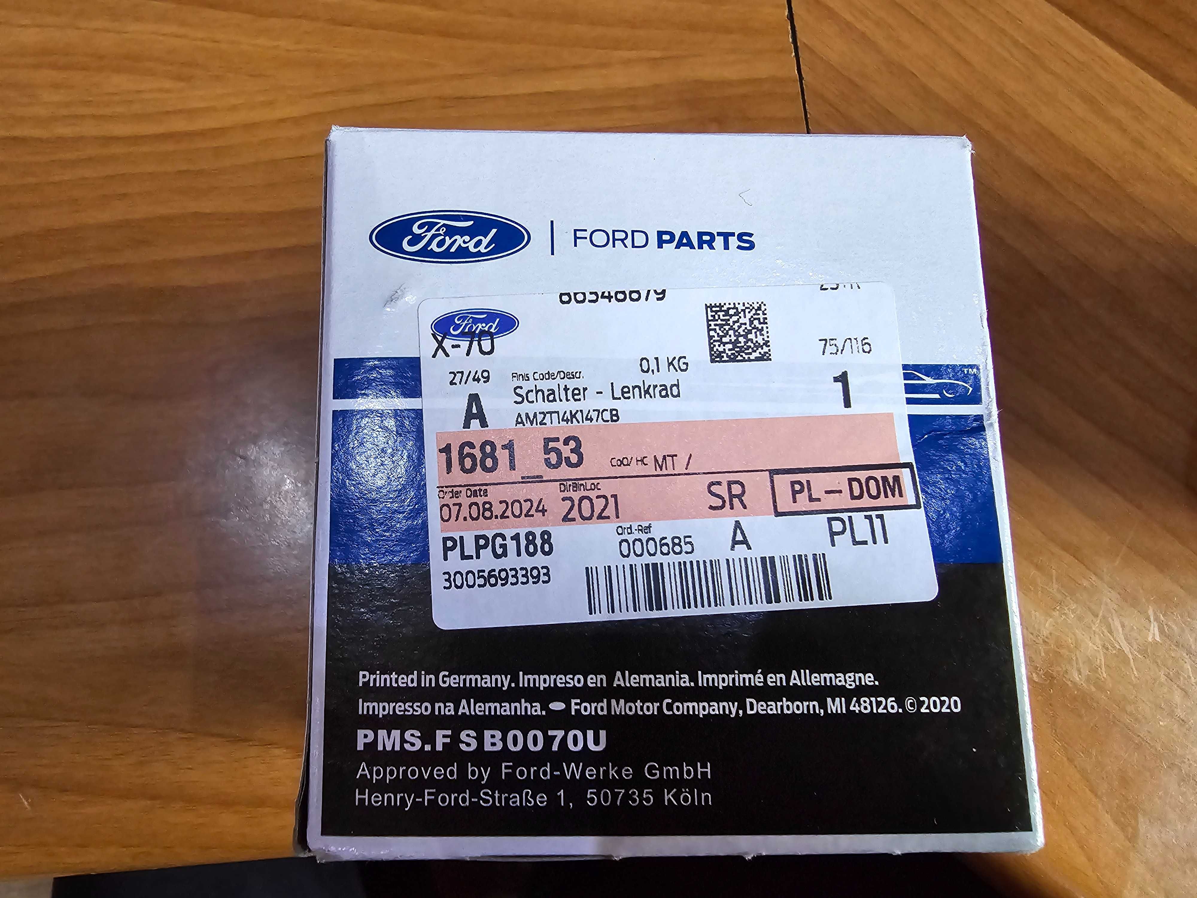 Przełącznik tempomatu FORD S-MAX MK1, GALAXY MK33, MONDEO MK4