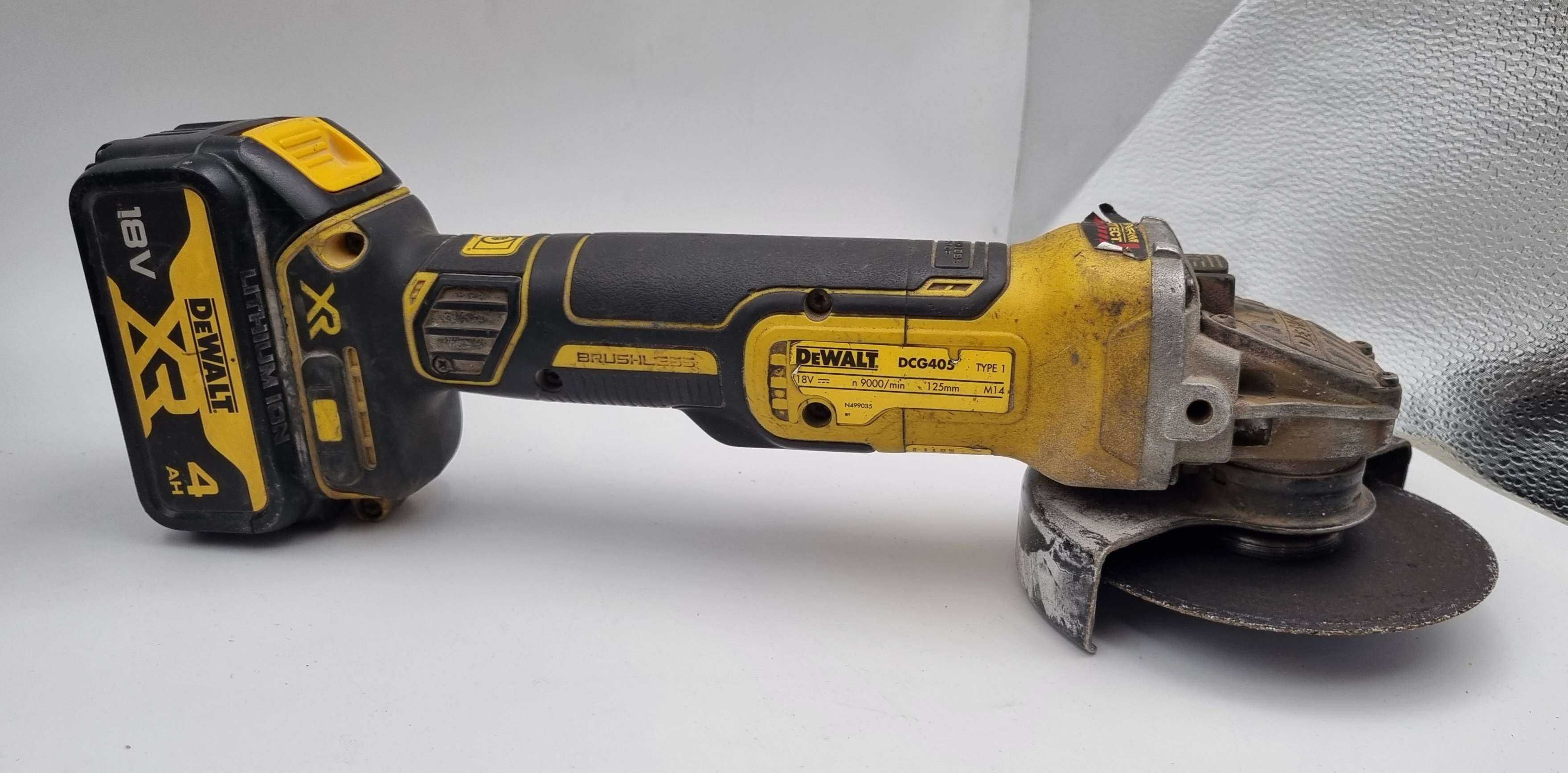 Szlifierka Dewalt DCG405 18V