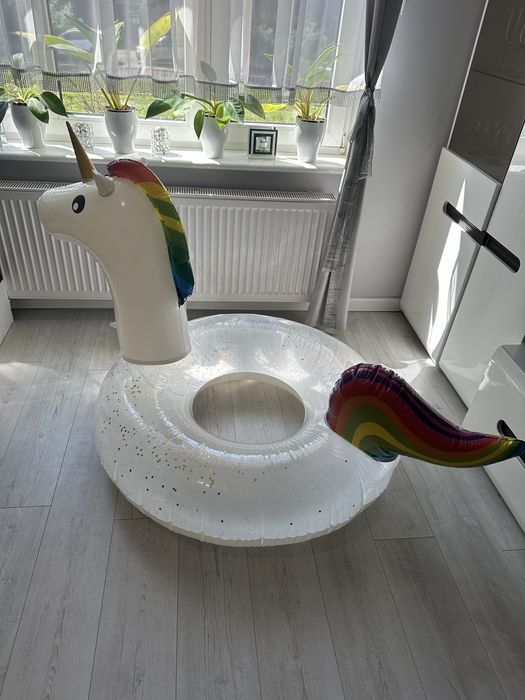 Jednorożec koło do plywania xxl
