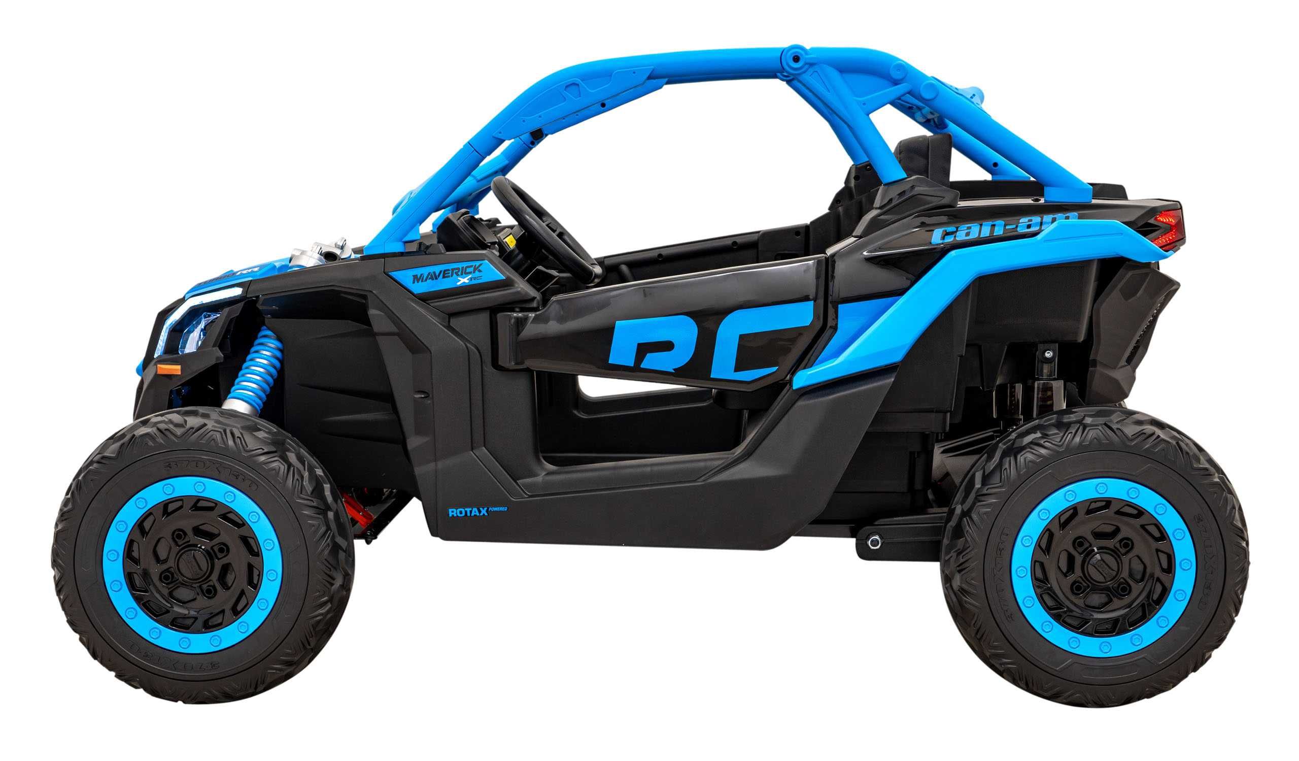 Autko dla dzieci Buggy na akumulator ATV CAN-AM Maverick Niebieski