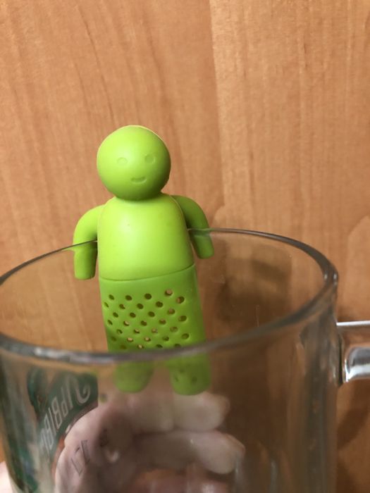 Заварник ситечко чоловічок для заварювання розсипного чаю