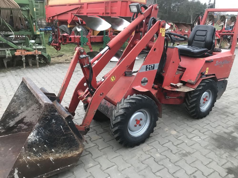 FV ładowarka mini Ładowarka Schaffer 217 oryginale Weidemann z Niemiec