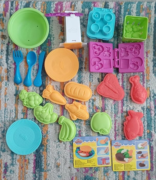 Play-doh, artykuły spożywcze, kupa, kotek